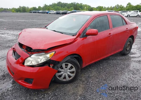 2010 Toyota Corolla Le из США, поврежденный, VIN 1NXBU4EE9AZ187057